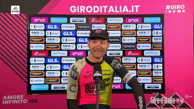 Tour d'Italie 2023 - Magnus Cort Nielsen : It's been one of the hardest days I've spent on the bike. Firstly I had to get back to the front. Then my radio wasn't working because of the rain