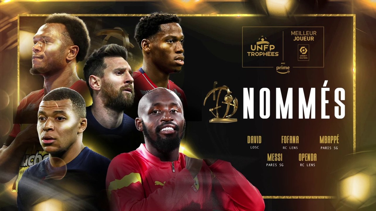 Nommés : le meilleur joueur de Ligue 1 Uber Eats - Foot - Trophées UNFP