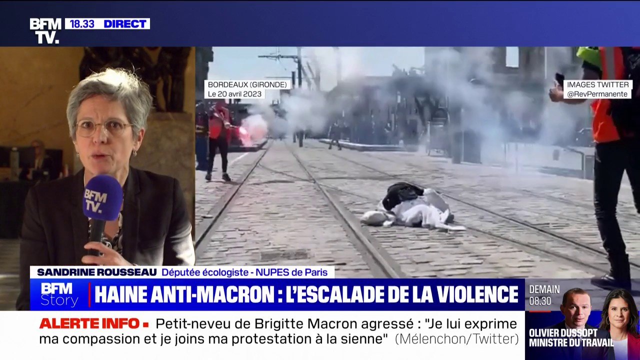 Sandrine Rousseau (EELV): "Les gens sont à bout (...) On est dans une situation de tension extrême"