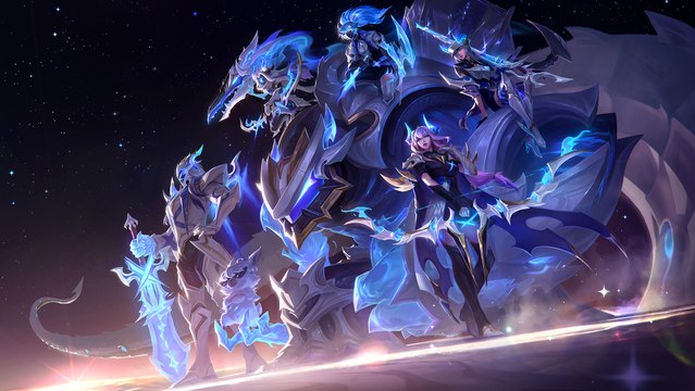 LoL : Le splashart des skins des Worlds 2022 est là, et il envoie du lourd !