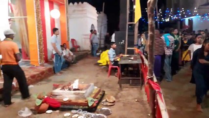 raas garba dance mandir chauk pithora
