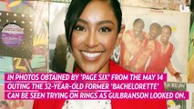 Former Bachelorette Tayshia Adams Spotted Trying on Rings With ‘Summer House’ Alum Luke Gulbranson at Tiffanys