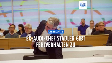 Ex-Audi-Chef Stadler bedauert Fehlverhalten im Dieselskandal