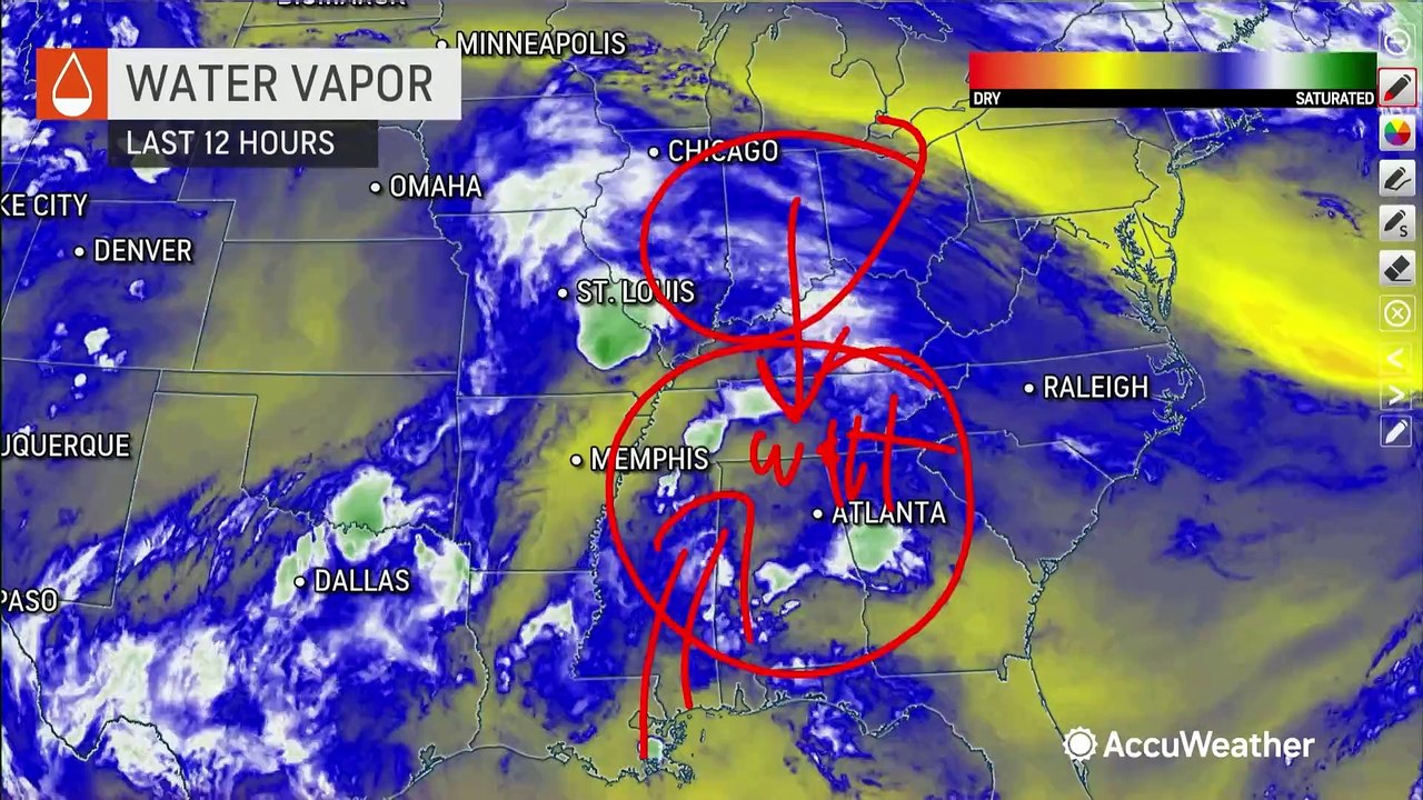 Northeast to remain dry; thunderstorms to targe...