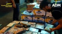 فيديو:  إيطاليا تضبط مخدرات بقيمة 900 مليون دولار في شحنة موز