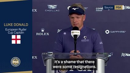 Ryder Cup resignations expected with LIV - Donald