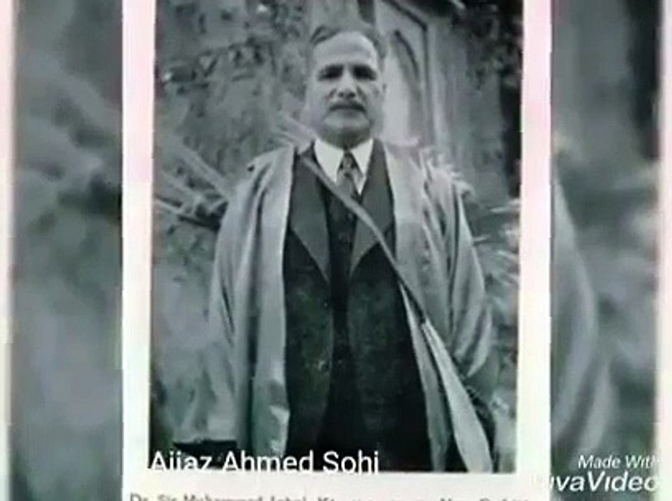 علامہ اقبال رح کی اپنی آواز