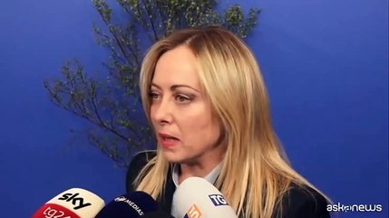 Ucraina, Meloni: registro su danni guerra ? segnale concreto da Europa