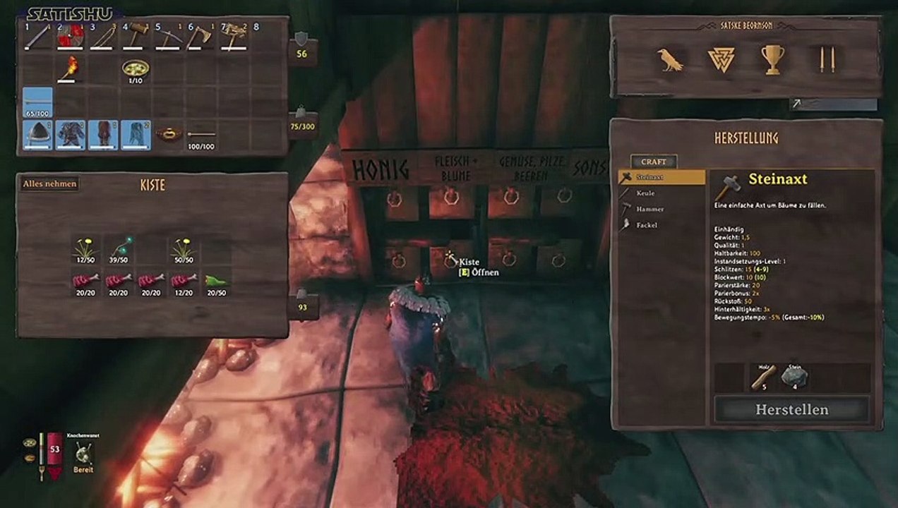 Bei der Basis wieder aufräumen. Valheim #220