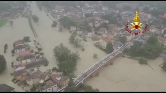 Maltempo, allerta in Emilia Romagna: esondato il Savio a Cesena