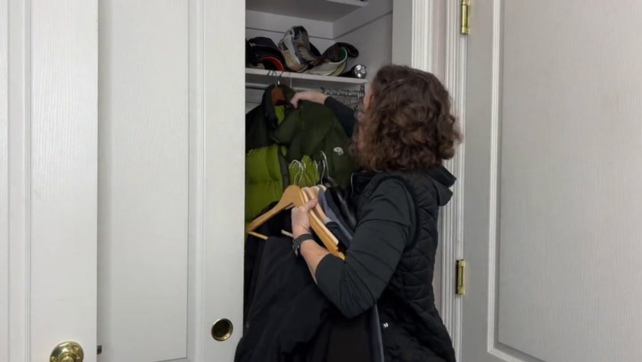 Six simple hacks to organize your cluttered closet