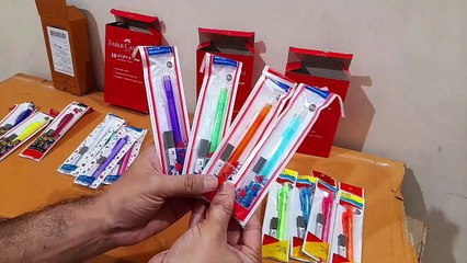 Unboxing and Review of faber castell econ, scriptor,soft grip, tri click 0.7mm mechanical pencil