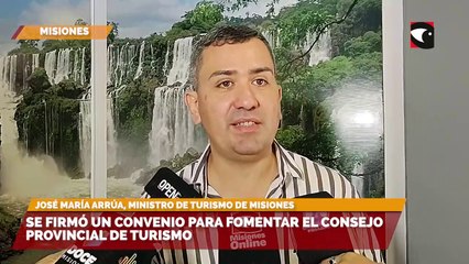 Se firmó un convenio para fomentar el consejo provincial de turismo