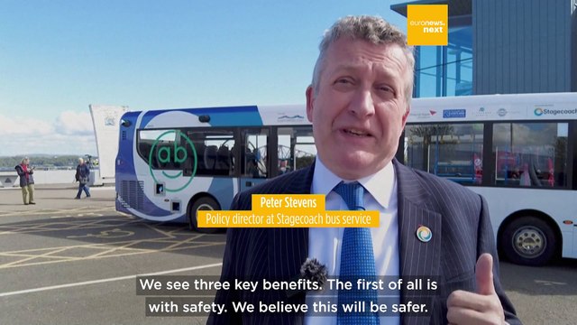 UK's first autonomous buses begin carrying passengers in Scotland