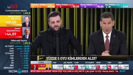Sinan Oğan: İki puana yakın oyumuz sandıkta hiç edildi
