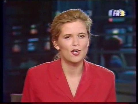 FR3 - 23 Juillet 1992 - Fin JT Soir 3 (Laurence Piquet), teasers, pubs, météo (Florence Klein)
