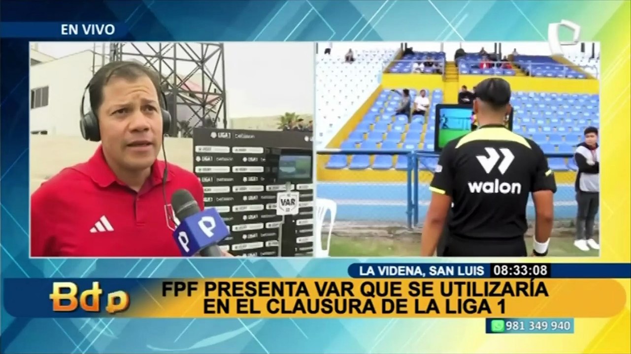 FPF sobre árbitros extranjeros en el VAR.