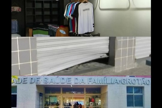 Lojas de roupas, Casa Lotérica e USF são alvos de bandidos, em João Pessoa