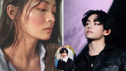 BTS’ Taehyung has been linked to this beautiful model for their incredible resemblance.