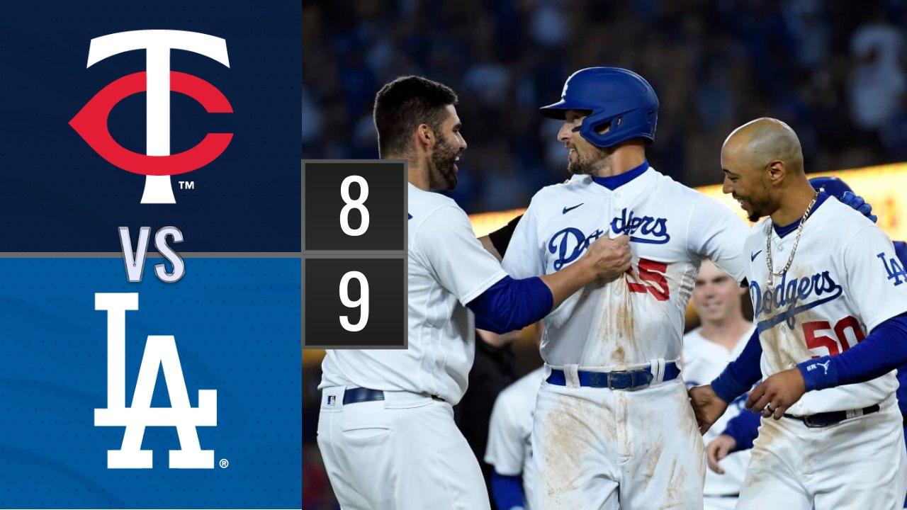 Resumen Mellizos de Minnesota vs Dodgers de Los Ángeles | MLB 15-05-2023