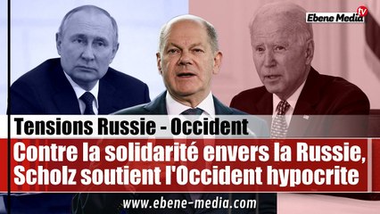 Olaf Scholz défend l'hypocrisie occidentale alors que la Russie gagne des soutiens