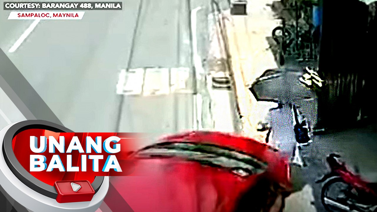 Estudyanteng naglalakad sa bangketa, nabundol | UB