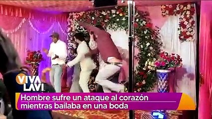 Hombre sufre infarto mientras bailaba en una boda