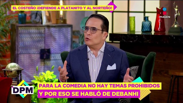 'Es solo un chiste' El Costeño defiende a Platanito por chiste de Debahni