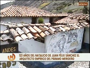 Mérida | 123 años del natalicio de Juan Félix Sánchez arquitecto y artista venezolano