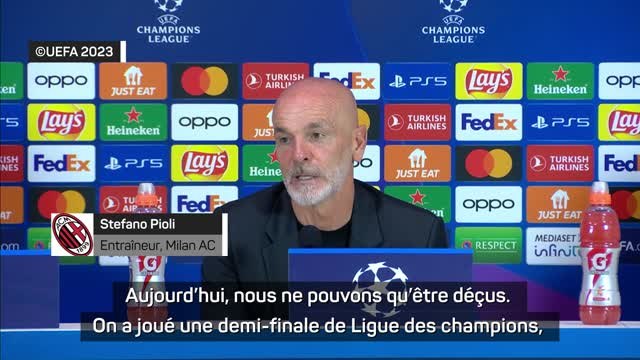 Demies - Pioli : On n'a pas assez élevé notre niveau