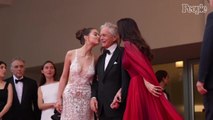 Michael Douglas Walks Arm in Arm with Wife Catherine Zeta-Jones, Daughter Carys on Cannes Red Carpet