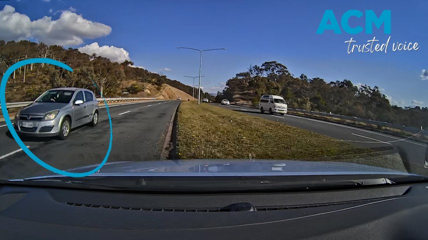 Dangerous driving caught on dashcam in Wanniassa, ACT | The Canberra ...