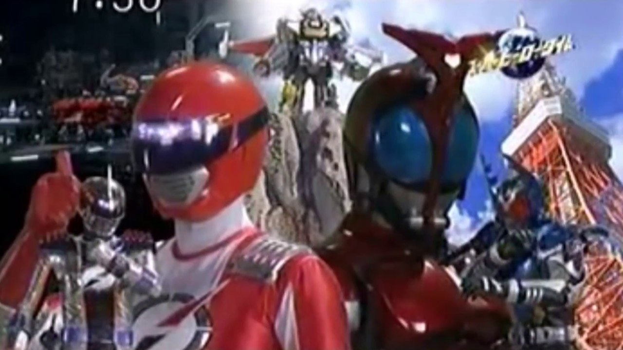 Super Sentai Hero Getter but Boukenger Line-Up ft. KR Kabuto (With Gekiranger)
