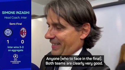 Zanetti and Inzaghi reveal who Inter want to face in Champions League final