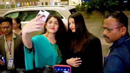 Aishwarya Rai बेटी Aaradhya के साथ Cannes के लिए हुई रवाना