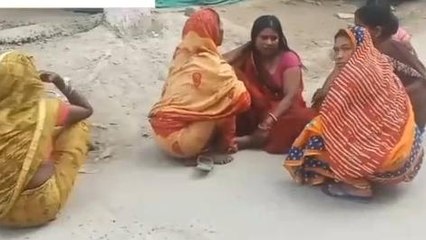 बेगुसराय: भीषण सड़क हादसे में बाइक सवार युवक की मौत, मचा काेहराम