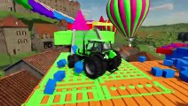 Farming Simulator 22 009 - DEUTZ-FAHR TWIN WHEELS TRACTORS DEATH RUN PARKOUR