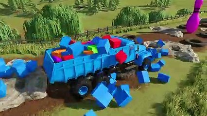 Farming Simulator 22 038 - COLORED KRAZ TIPPERS DEATH RUN