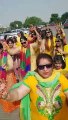 Gharauli Dance for Marriage Function || Haldi Ceremony || yellow dressed Ladies
