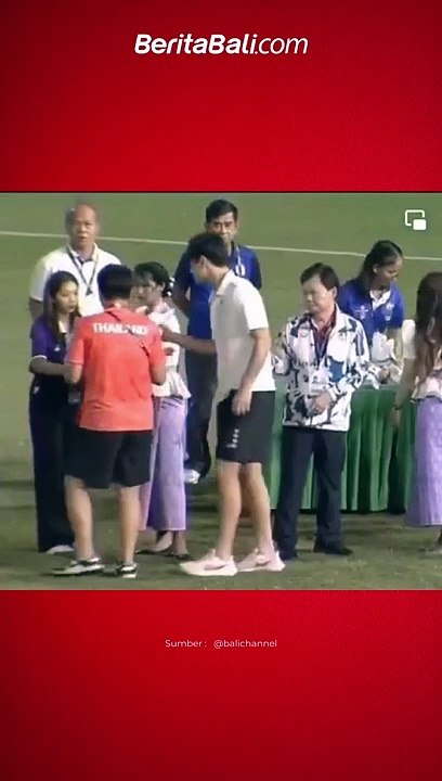 Momen arogansi Thailand ketika kalah dari Timnas Indonesia yang terekam kamera