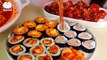 ASMR MUKBANG BULDAK Fire spicy Ramen, Kimbap, Spam, Sweet and Sour Chicken, Cheese Kimchi rice.