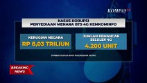 Kasus Korupsi Penyediaan Menara BTS 4G Kemkominfo, Kerugian Negara Rp 8,03 Triliun!