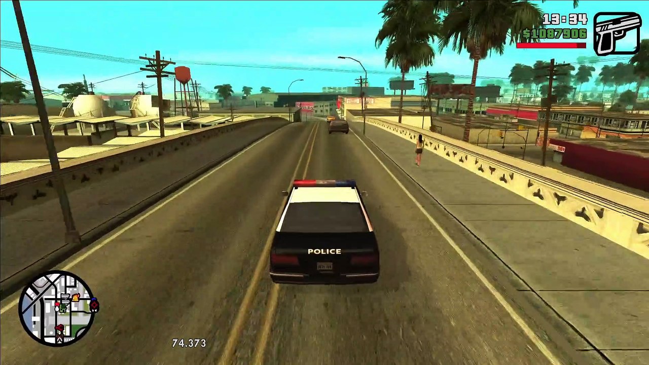 GTA San Andreas - SAPDFR Pursuit!