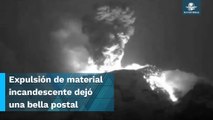 Volcán Popocatépetl registra impresionante explosión