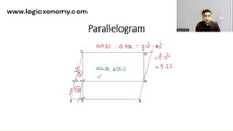 Shaded Area Ratios in Parallelograms: Practice Problems and Solutions| Geometry tricks #logicxonomy