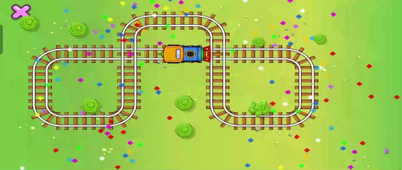 रेलवे ट्रैक को जोड़ो || joint the railway track || kids activities || kids joy hacker