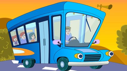 Wheels on the Bus 🚍 | Fun Nursery Rhyme for Kids