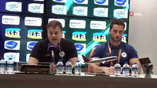 Aleksandar Stanojevic: “Maçı 90 dakika boyunca kontrol eden taraftık”