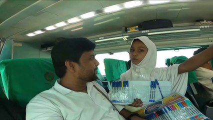 *ये करने से बच्ची के चेहरे पे आयी मुस्कान* Double Decker Train Journey | Indian Railways