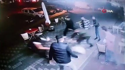 Kavga Anı Saniye Saniye Kamerada